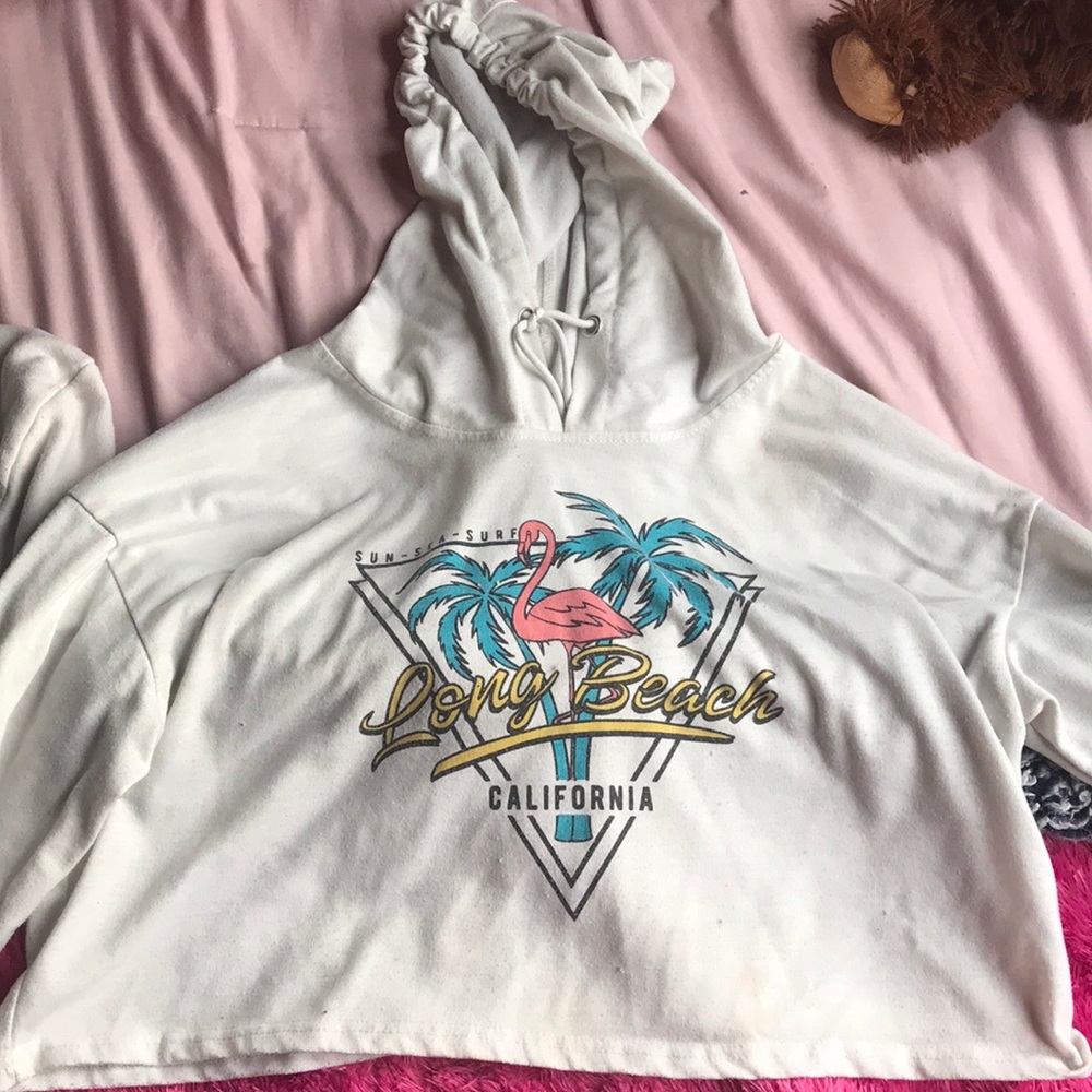 Cropped hoodie